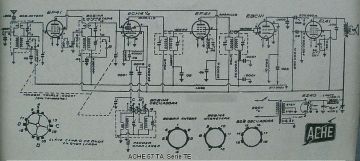 Ache 57 TA ;Series TE schematic circuit diagram
